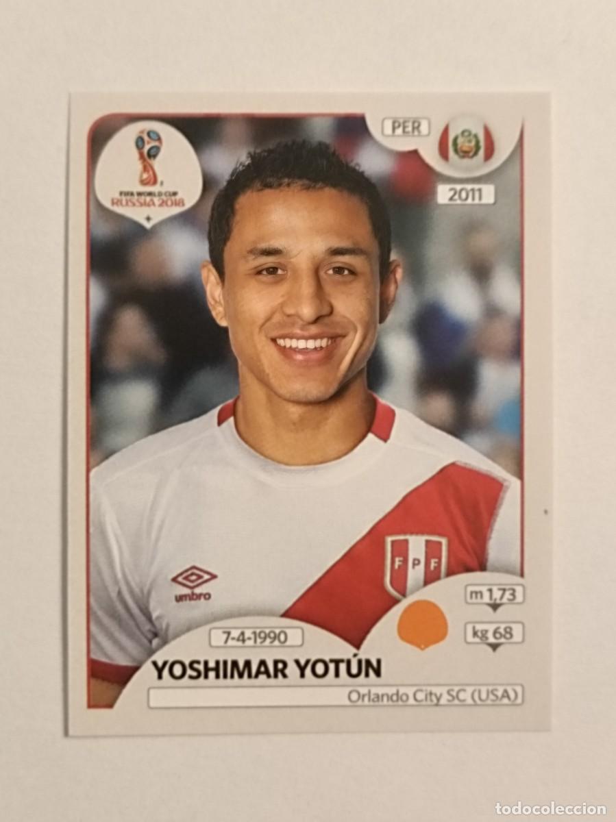 Cromos de f&uacute;tbol: #233 YOTUN (PERU) MUNDIAL RUSIA 2018 PANINI VERSION ROSA