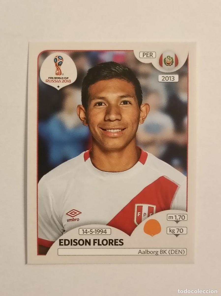 Cromos de f&uacute;tbol: #234 FLORES (PERU) MUNDIAL RUSIA 2018 PANINI VERSION ROSA