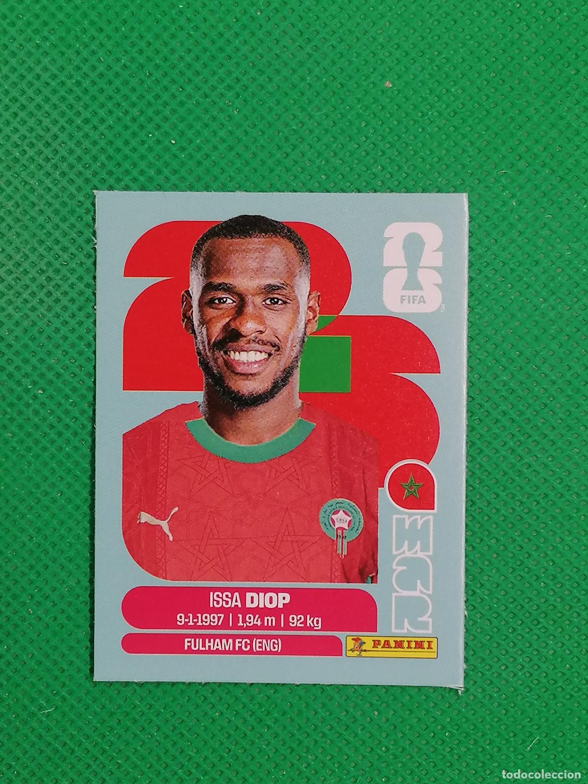 Cromos de f&uacute;tbol: ISSA DIOP MARRUECOS MAR UPDATE SET ⚽ PANINI FIFA MUNDIAL WORLD CUP 26 2026 STICKER ⚽