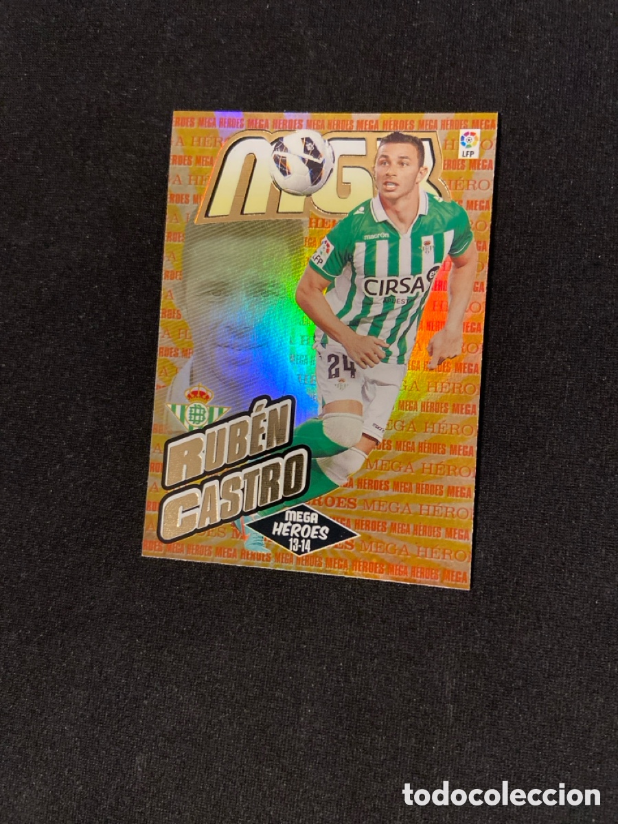 Cromos de f&uacute;tbol: RUBEN CASTRO 395 MEGA HEROES (BETIS)