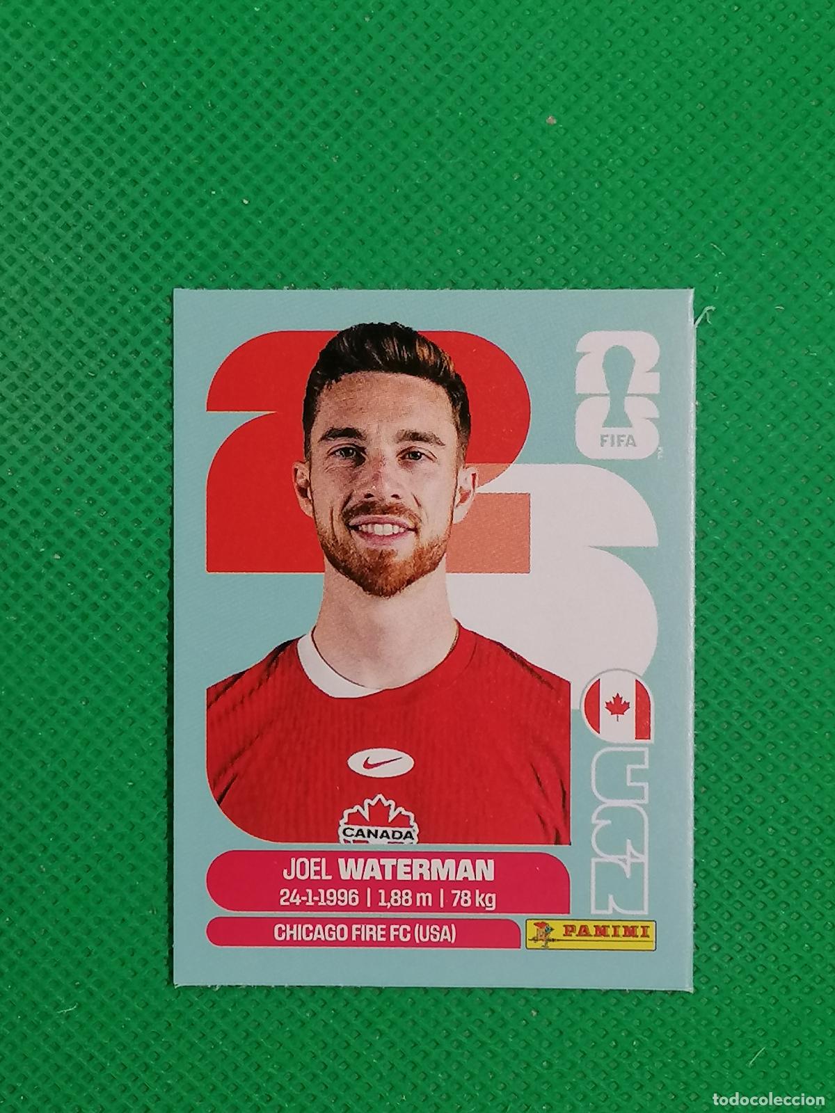 Cromos de f&uacute;tbol: JOEL WATERMAN CANADA CAN UPDATE SET ⚽ PANINI FIFA MUNDIAL WORLD CUP 26 2026 STICKER ⚽
