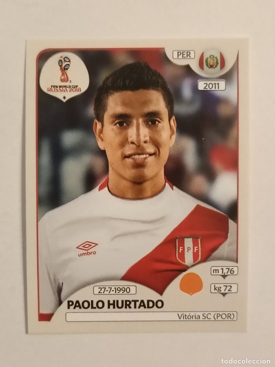 Cromos de f&uacute;tbol: #235 HURTADO (PERU) MUNDIAL RUSIA 2018 PANINI VERSION ROSA