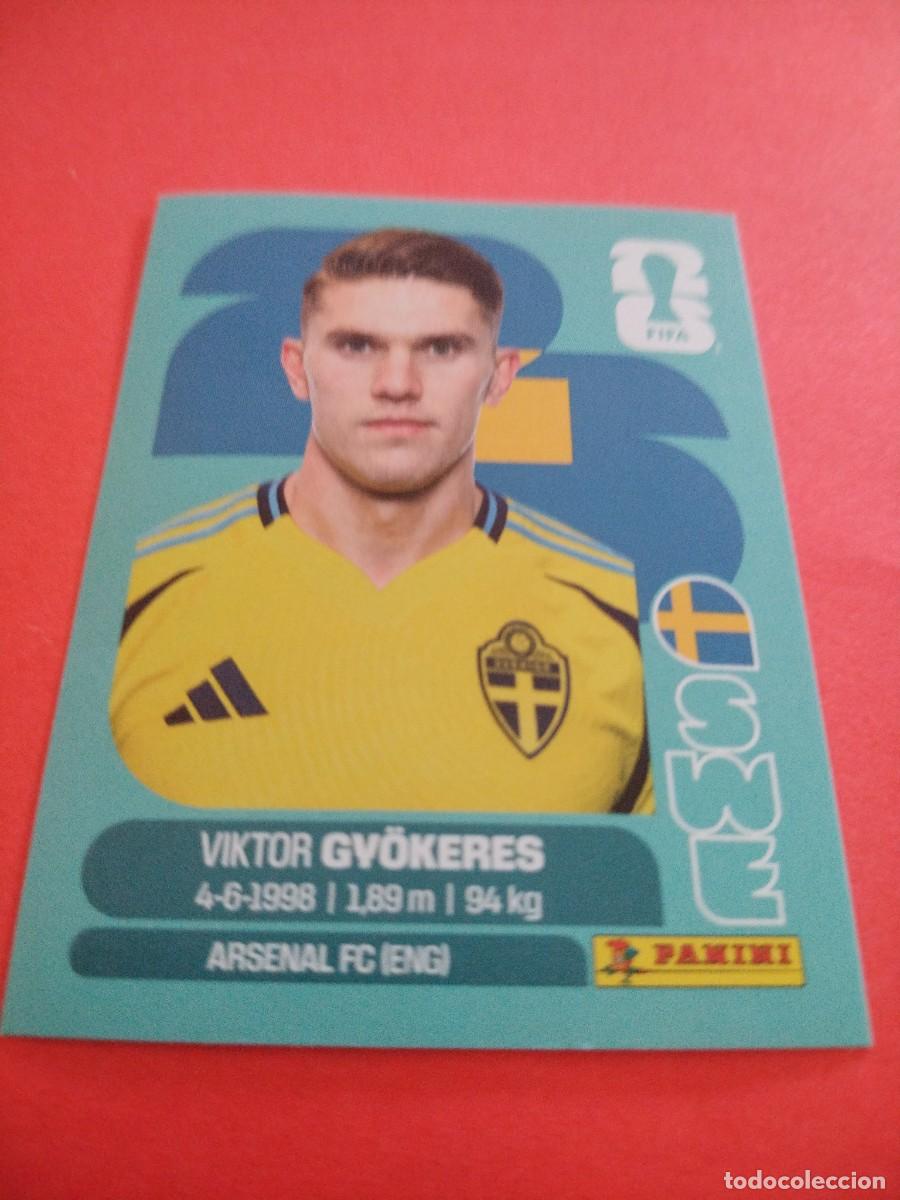 Cromos de f&uacute;tbol: CROMO MUNDIAL 2026 - SUECIA SWE 20