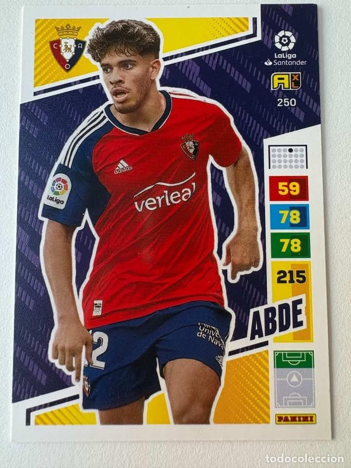 Cromos de f&uacute;tbol: Carta Abde Osasuna 250 Adrenalyn 2022-23
