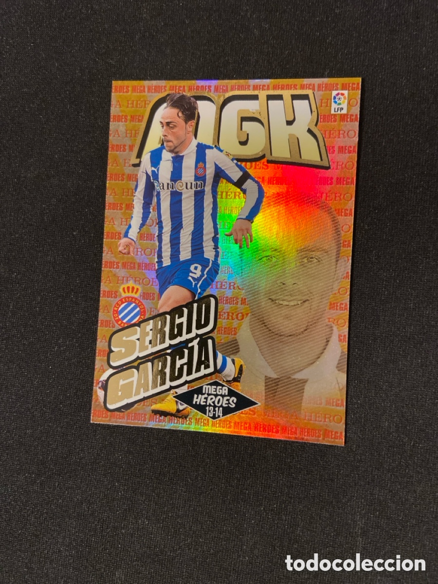 Cromos de f&uacute;tbol: SERGIO GARCIA 399 MEGA HEROES (ESPANYOL)