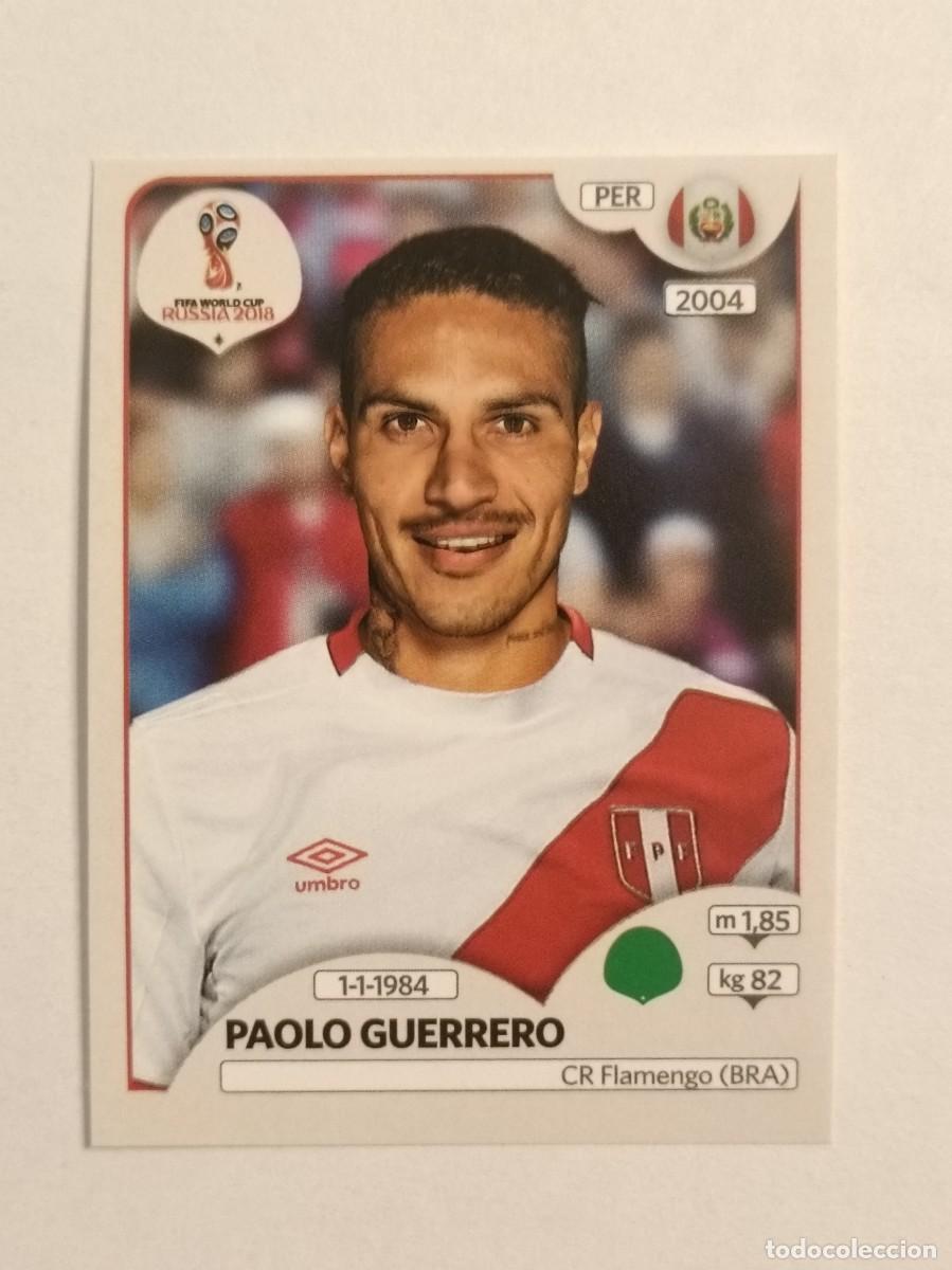 Cromos de f&uacute;tbol: #236 GUERRERO (PERU) MUNDIAL RUSIA 2018 PANINI VERSION ROSA