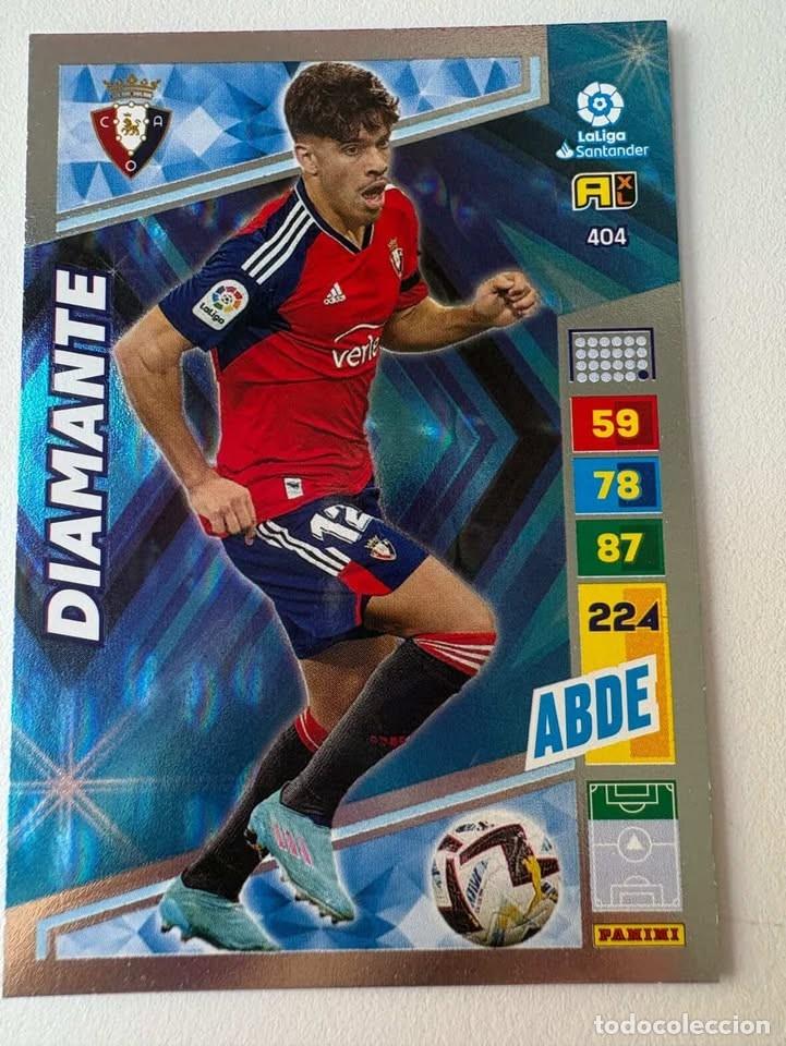 Cromos de f&uacute;tbol: Carta Abde Diamante Osasuna 404 Adrenalyn 2022-23