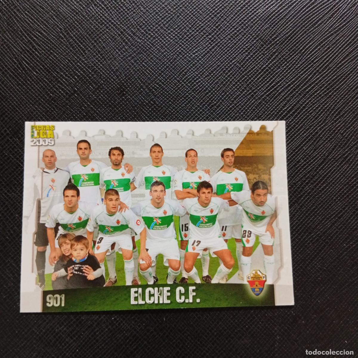 Cromos de f&uacute;tbol: 901 ALINEACION ELCHE MUNDICROMO QUIZ GAME 2008 2009 FUTBOL 08 09 - A212 PG38