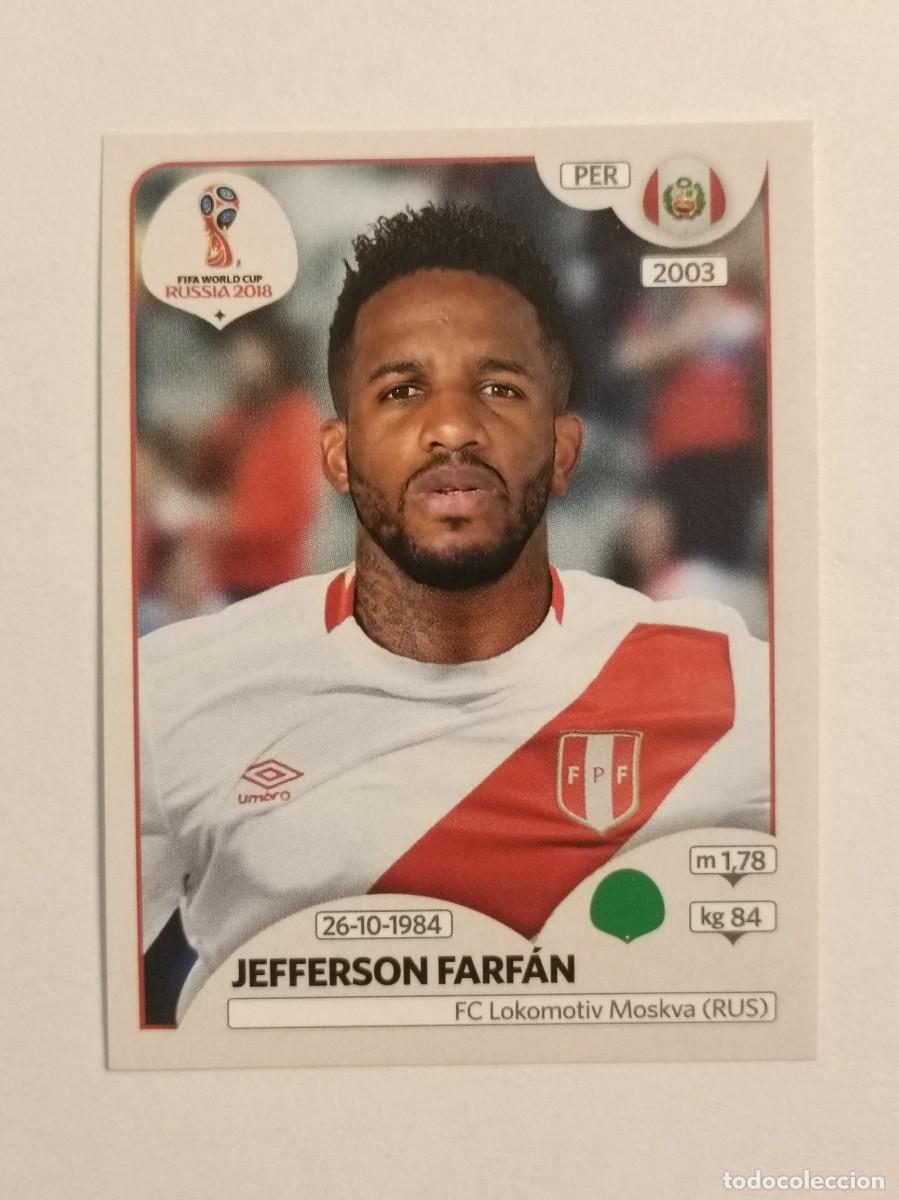 Cromos de f&uacute;tbol: #237 FARFAN (PERU) MUNDIAL RUSIA 2018 PANINI VERSION ROSA