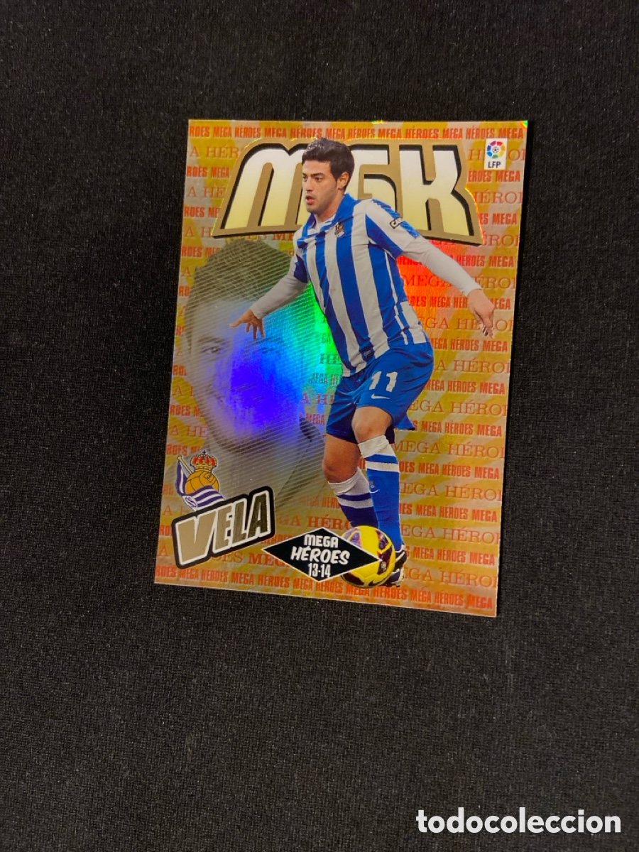 Cromos de f&uacute;tbol: VELA 402 MEGA HEROES (REAL SOCIEDAD)