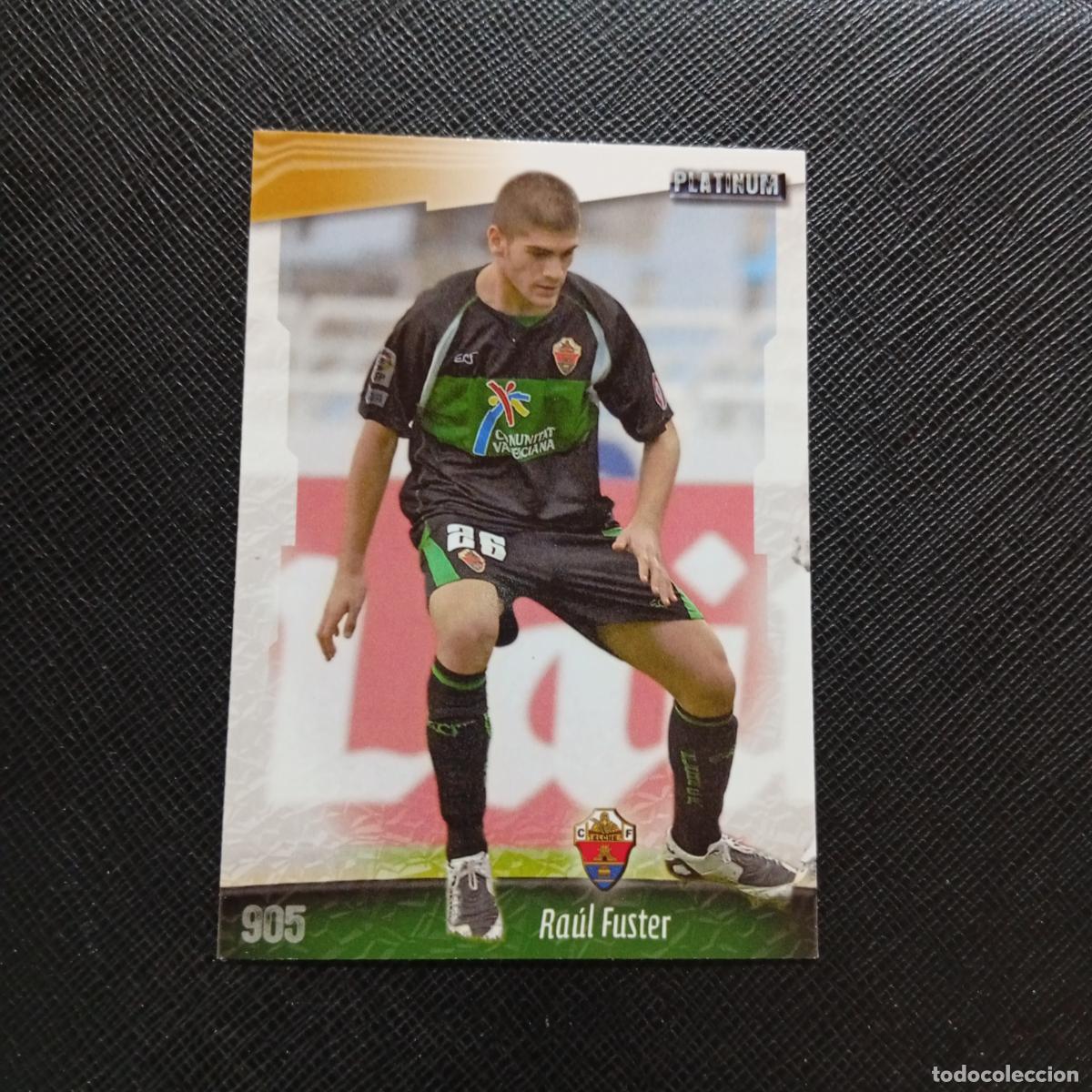 Cromos de f&uacute;tbol: 905 RAUL FUSTER ELCHE MUNDICROMO QUIZ GAME 2008 2009 FUTBOL 08 09 - A212 PG38 CORREGIDO