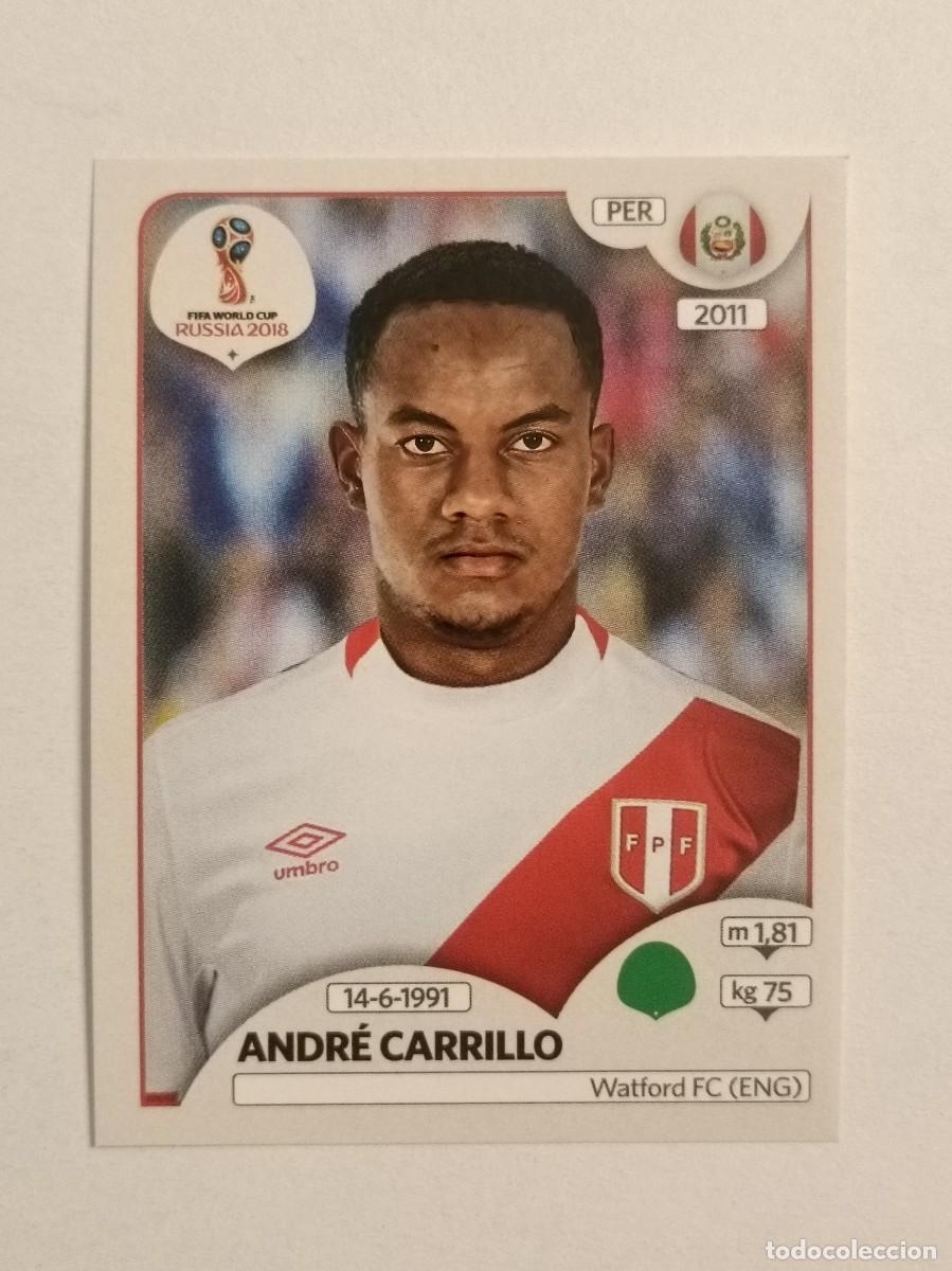 Cromos de f&uacute;tbol: #239 CARRILLO (PERU) MUNDIAL RUSIA 2018 PANINI VERSION ROSA