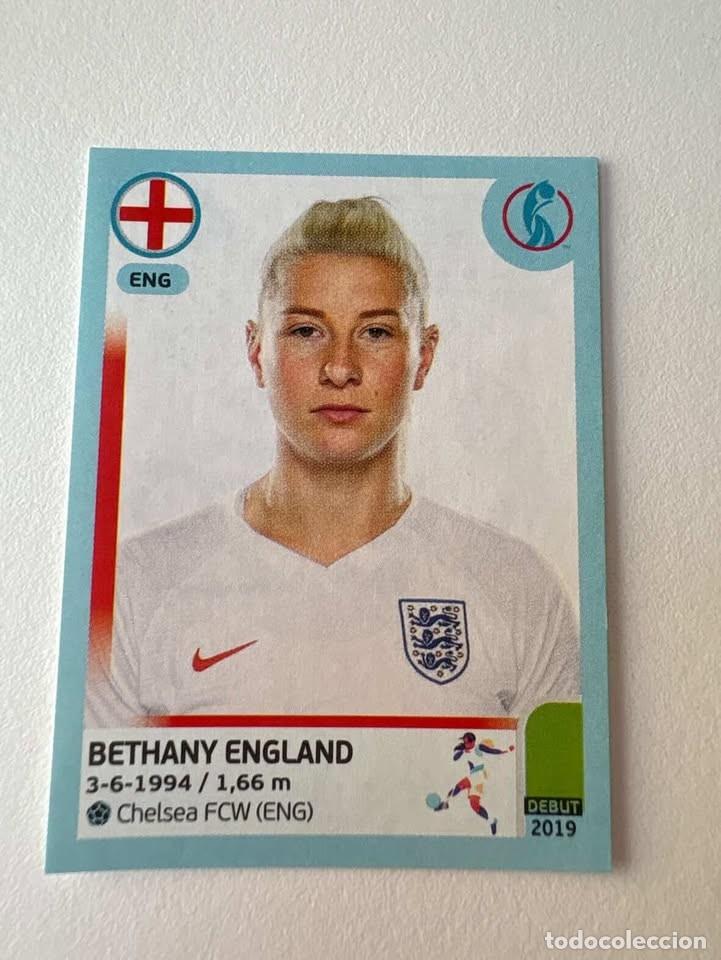 Cromos de f&uacute;tbol: Cromo Bethany England Chelsea 46 Euro Englad 2022 Panini