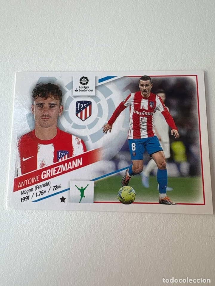 Cromos de f&uacute;tbol: Cromo Antoine Griezmann Atl&eacute;tico de Madrid 20 Liga Este 2022-23