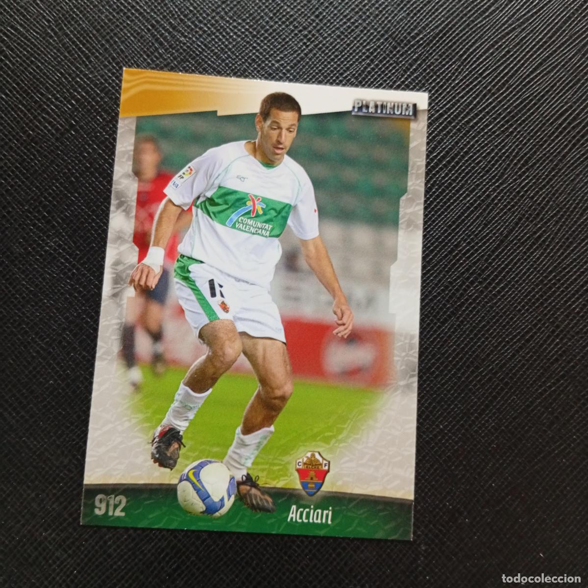 Cromos de f&uacute;tbol: 912 ACCIARI ELCHE MUNDICROMO QUIZ GAME 2008 2009 FUTBOL 08 09 - A212 PG39