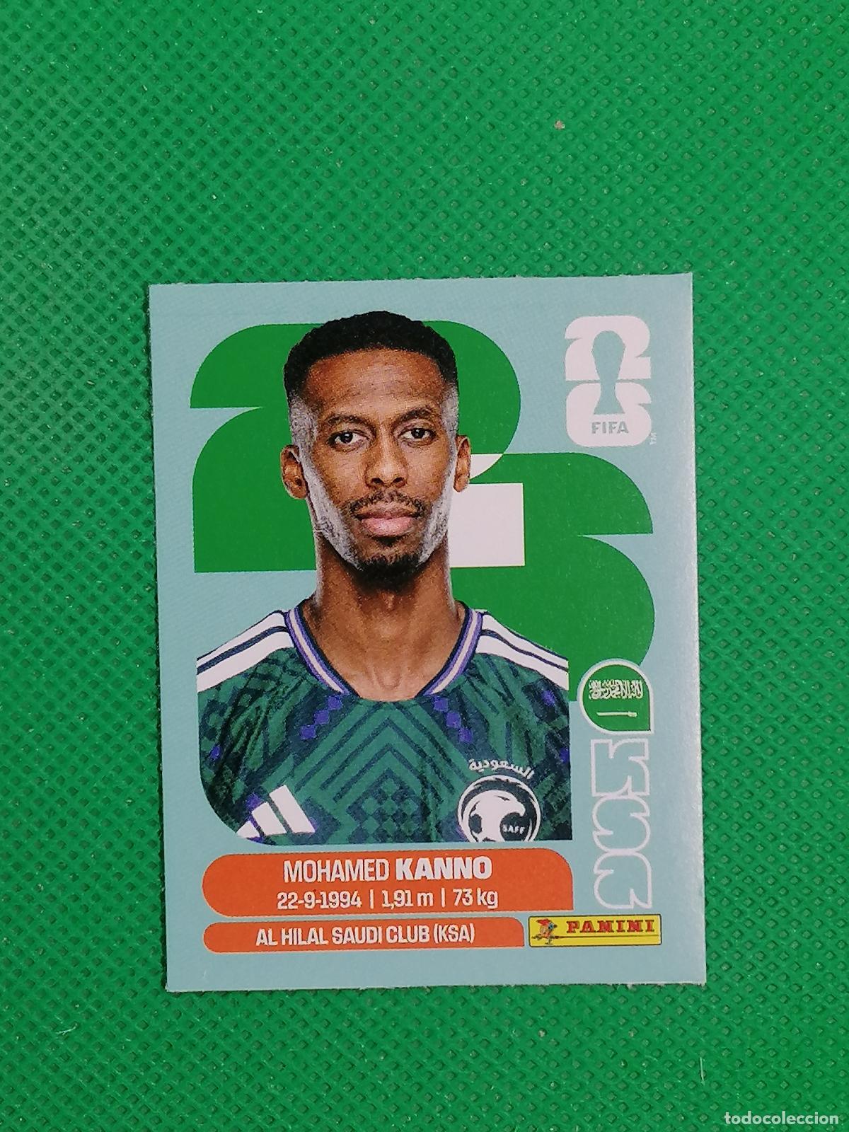 Cromos de f&uacute;tbol: MOHAMMED KANNO SUDAFRICA KSA UPDATE SET ⚽ PANINI FIFA MUNDIAL WORLD CUP 26 2026 STICKER ⚽