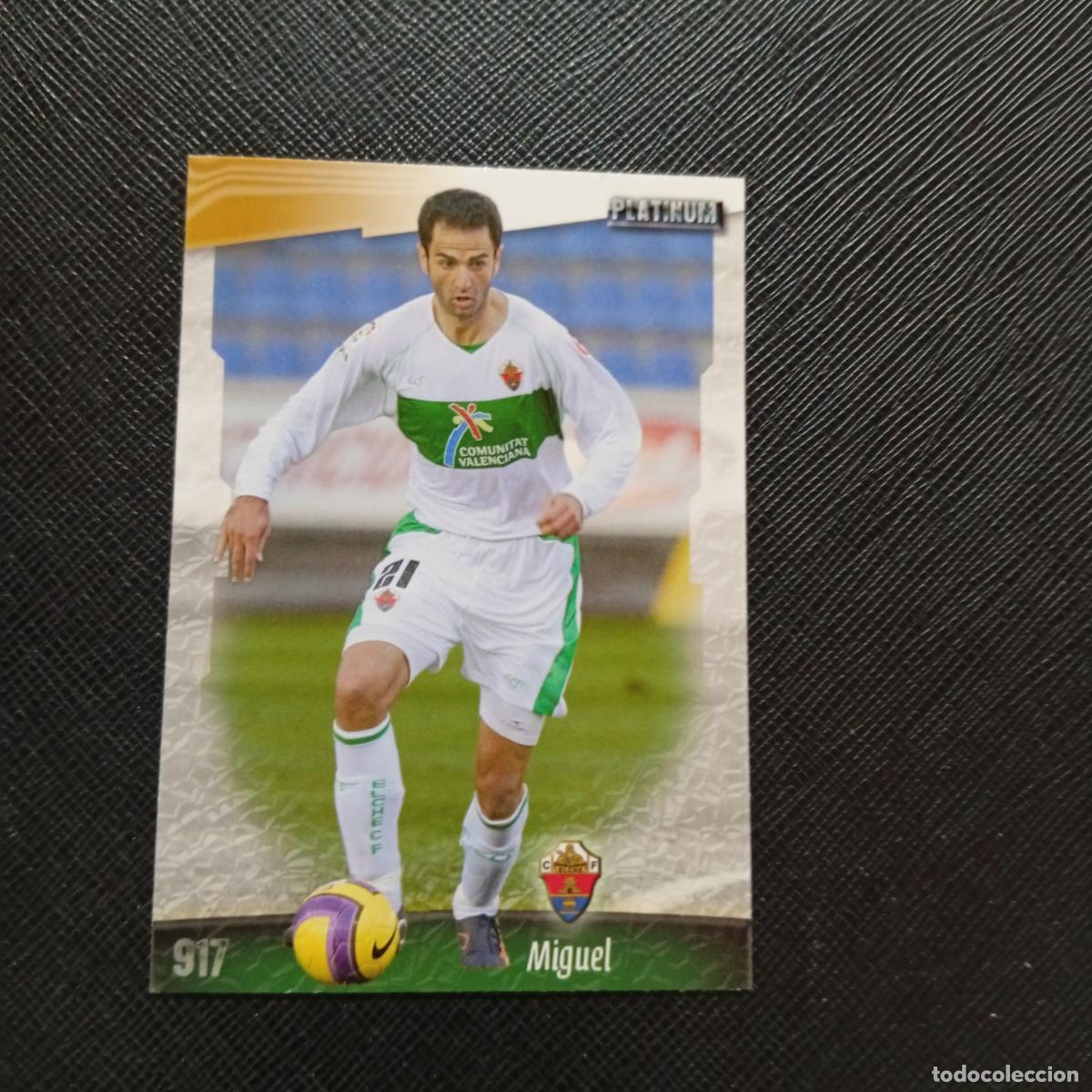 Cromos de f&uacute;tbol: 917 MIGUEL ELCHE MUNDICROMO QUIZ GAME 2008 2009 FUTBOL 08 09 - A212 PG40