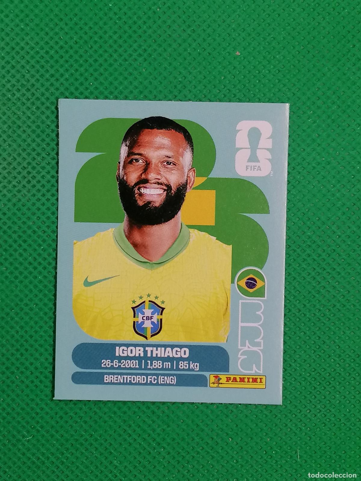 Cromos de f&uacute;tbol: IGOR THIAGO BRASIL BRA UPDATE SET ⚽ PANINI FIFA MUNDIAL WORLD CUP 26 2026 STICKER ⚽