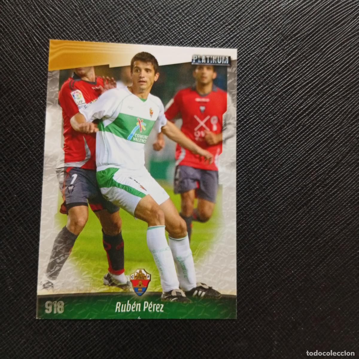 Cromos de f&uacute;tbol: 918 RUBEN PEREZ ELCHE MUNDICROMO QUIZ GAME 2008 2009 FUTBOL 08 09 - A212 PG40
