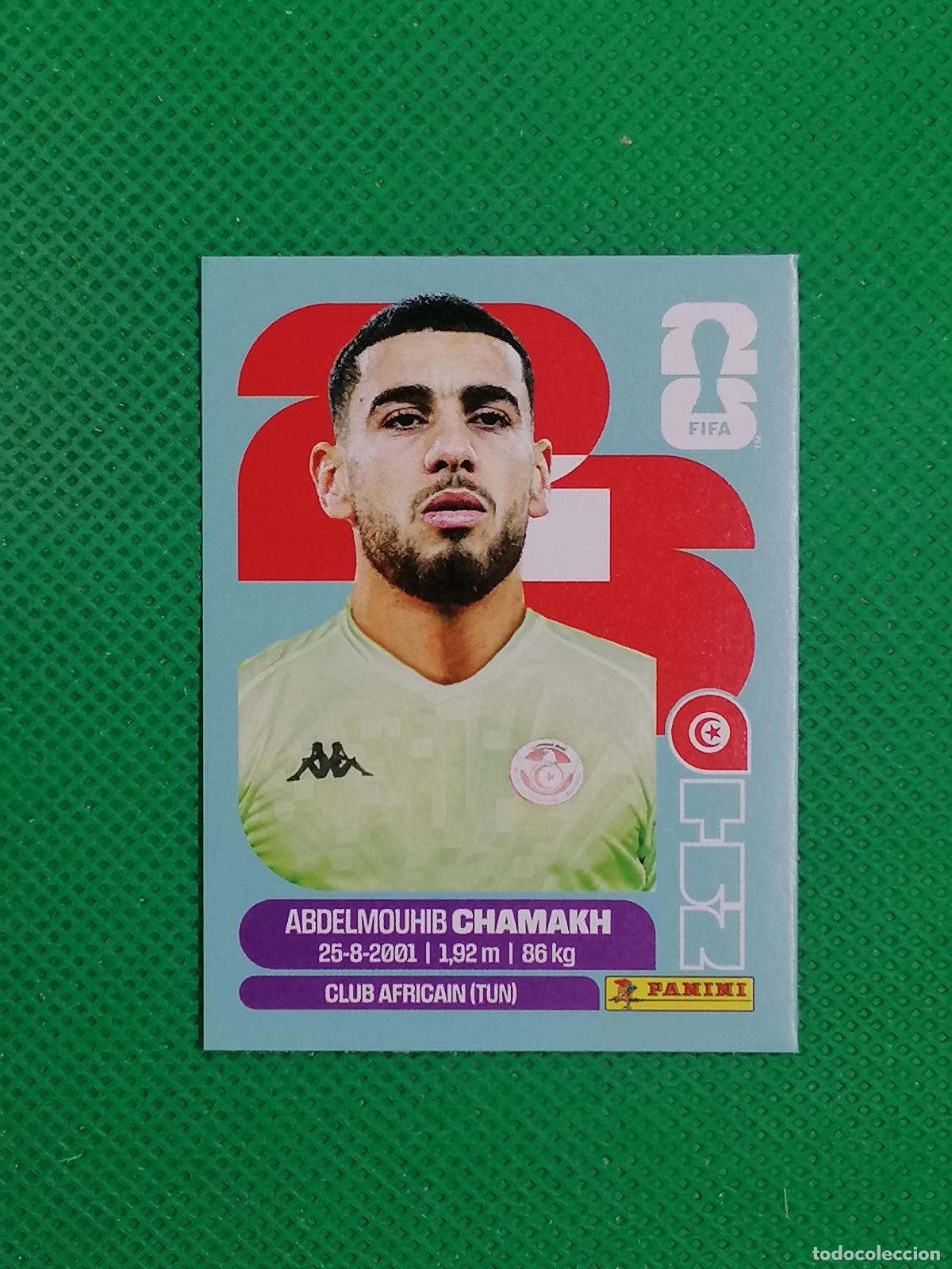 Cromos de f&uacute;tbol: ABDELMOUHIB CHAMAKH TUNEZ TUN UPDATE SET ⚽ PANINI FIFA MUNDIAL WORLD CUP 26 2026 STICKER ⚽