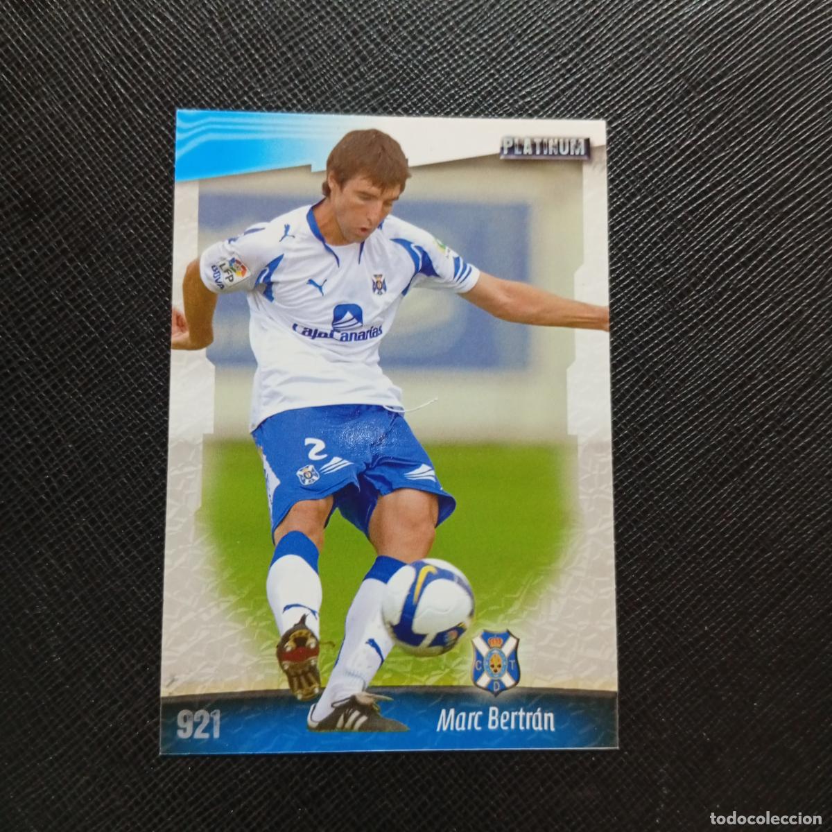 Cromos de f&uacute;tbol: 921 MARC BERTRAN TENERIFE MUNDICROMO QUIZ GAME 2008 2009 FUTBOL 08 09 - A212 PG40