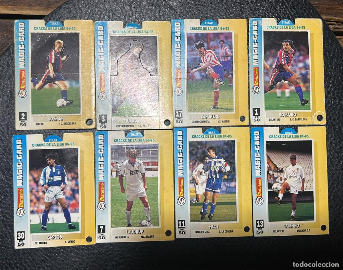 Cartes &agrave; collectionner de Football: CROMOS MAGIC CARD DE MATUTANO CRACKS LIGA 94-95 LOTE 8 CROMOS