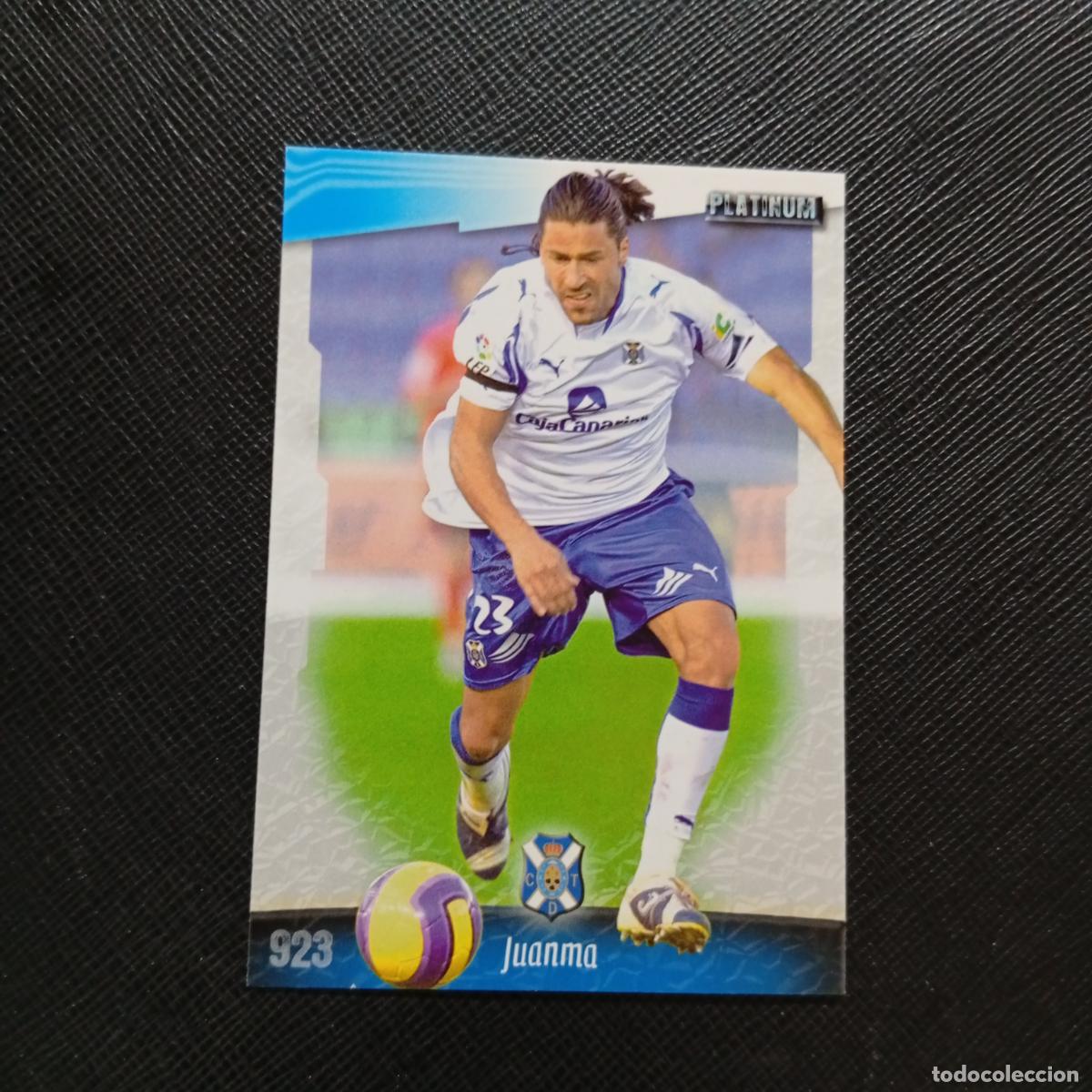 Cromos de f&uacute;tbol: 923 JUANMA TENERIFE MUNDICROMO QUIZ GAME 2008 2009 FUTBOL 08 09 - A212 PG40