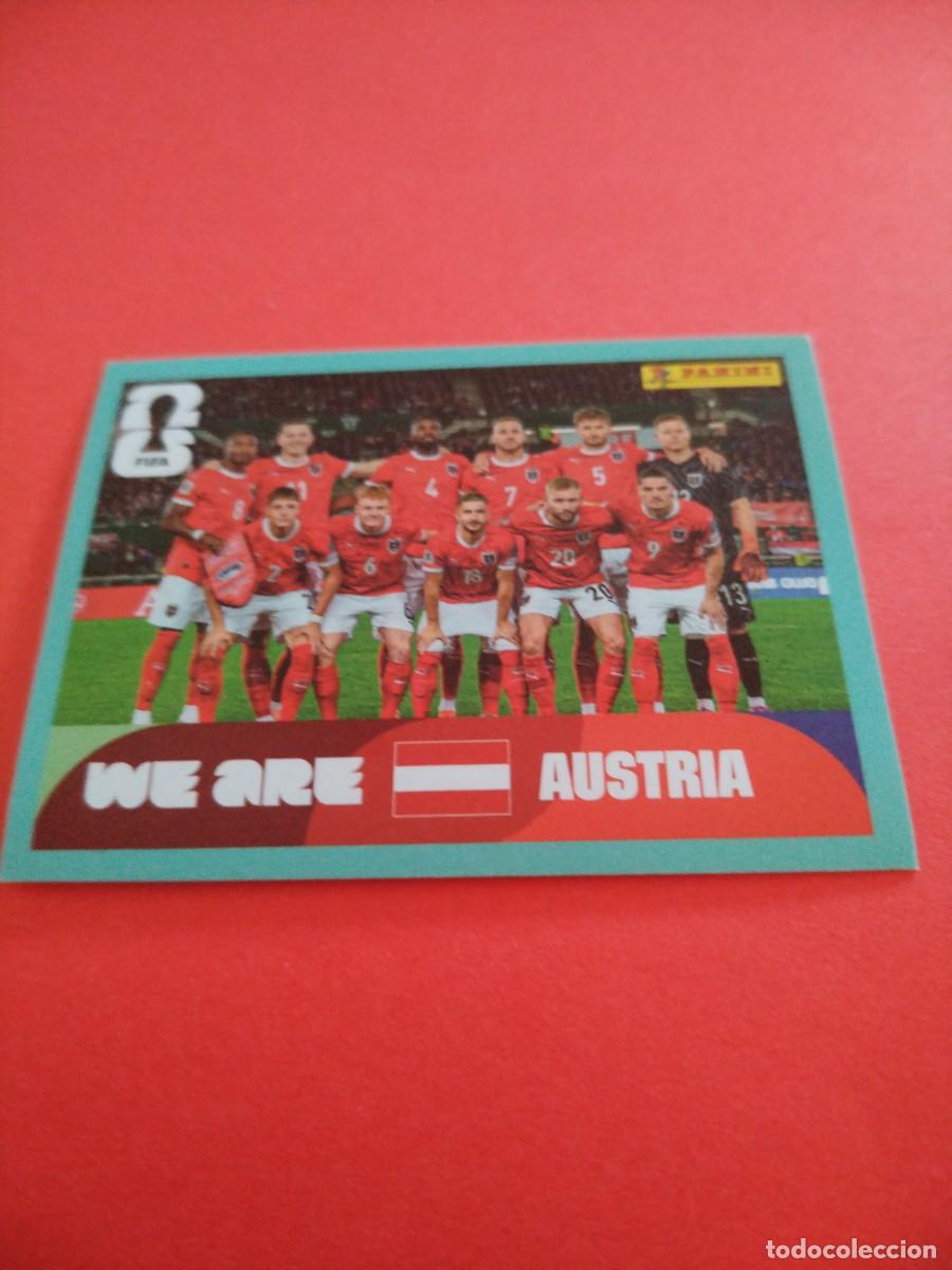 Fu&szlig;ball-Sticker: CROMO MUNDIAL 2026 - AUSTRIA AUT 13