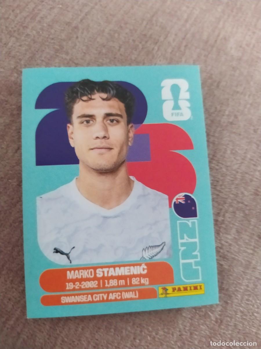 Cromos de f&uacute;tbol: NZL 15 Marko STAMENIC Nueva Zelanda Mundial 2026 Panini