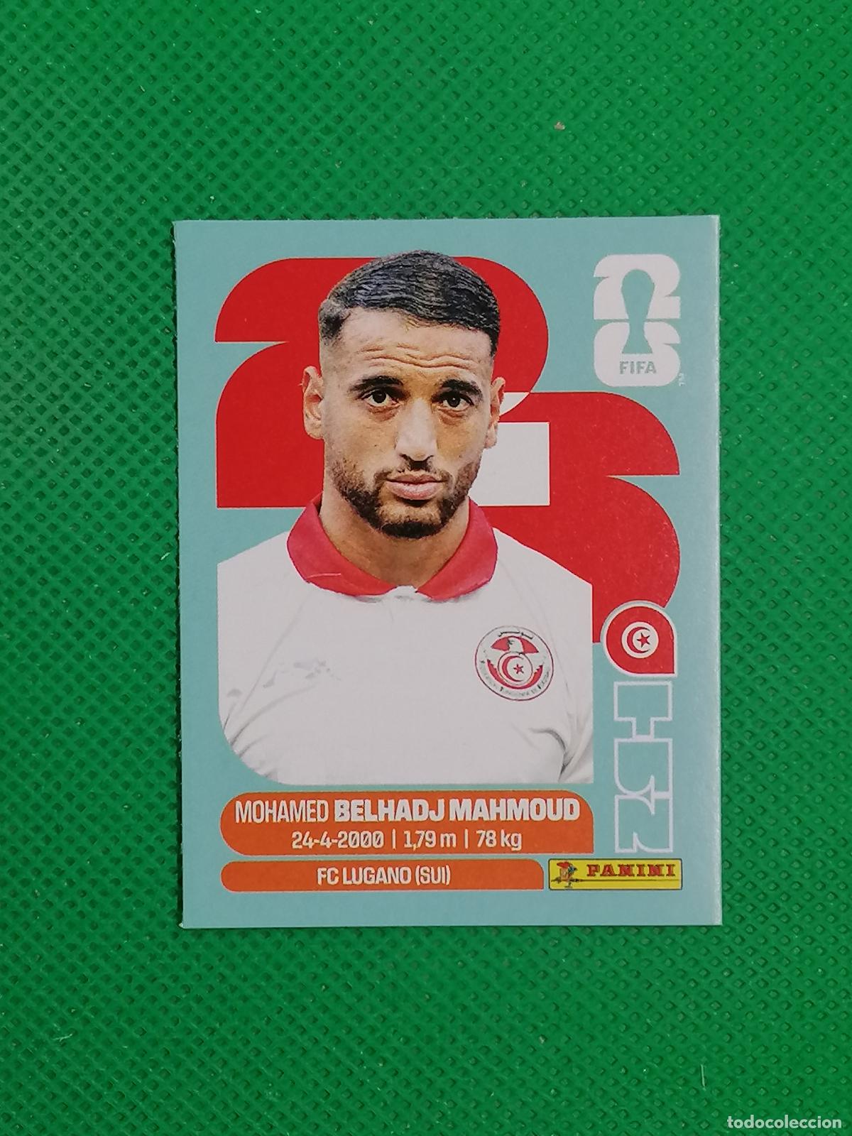 Cromos de f&uacute;tbol: MOHAMED BELHADJ MAHMOUD TUNEZ TUN UPDATE SET ⚽ PANINI FIFA MUNDIAL WORLD CUP 26 2026 STICKER ⚽