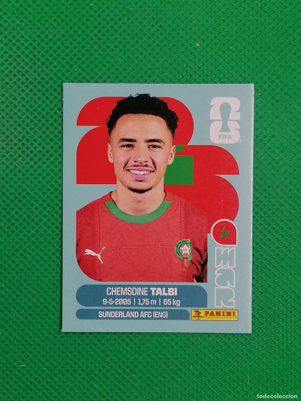 Cromos de f&uacute;tbol: CHEMSDINE TALDI MARRUECOS MAR UPDATE SET ⚽ PANINI FIFA MUNDIAL WORLD CUP 26 2026 STICKER ⚽