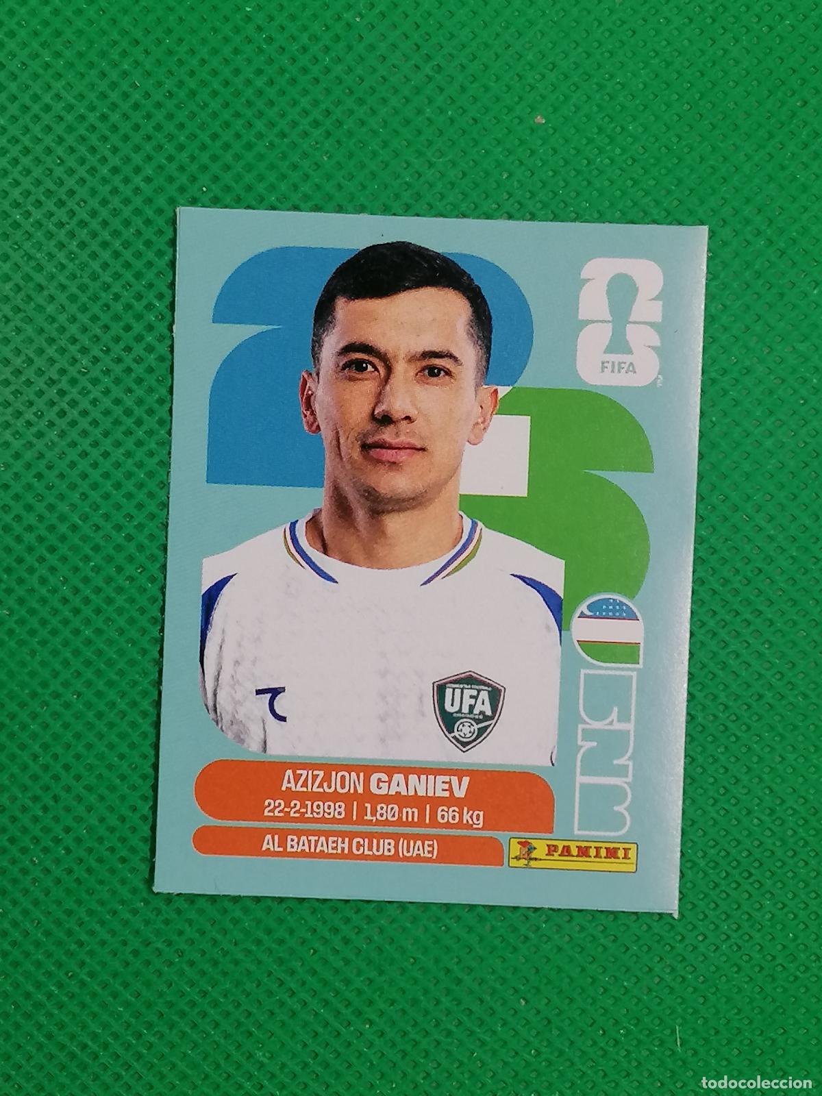 Cromos de f&uacute;tbol: AZIZJON GANIEV UZBEKISTAN UZB UPDATE SET ⚽ PANINI FIFA MUNDIAL WORLD CUP 26 2026 STICKER ⚽