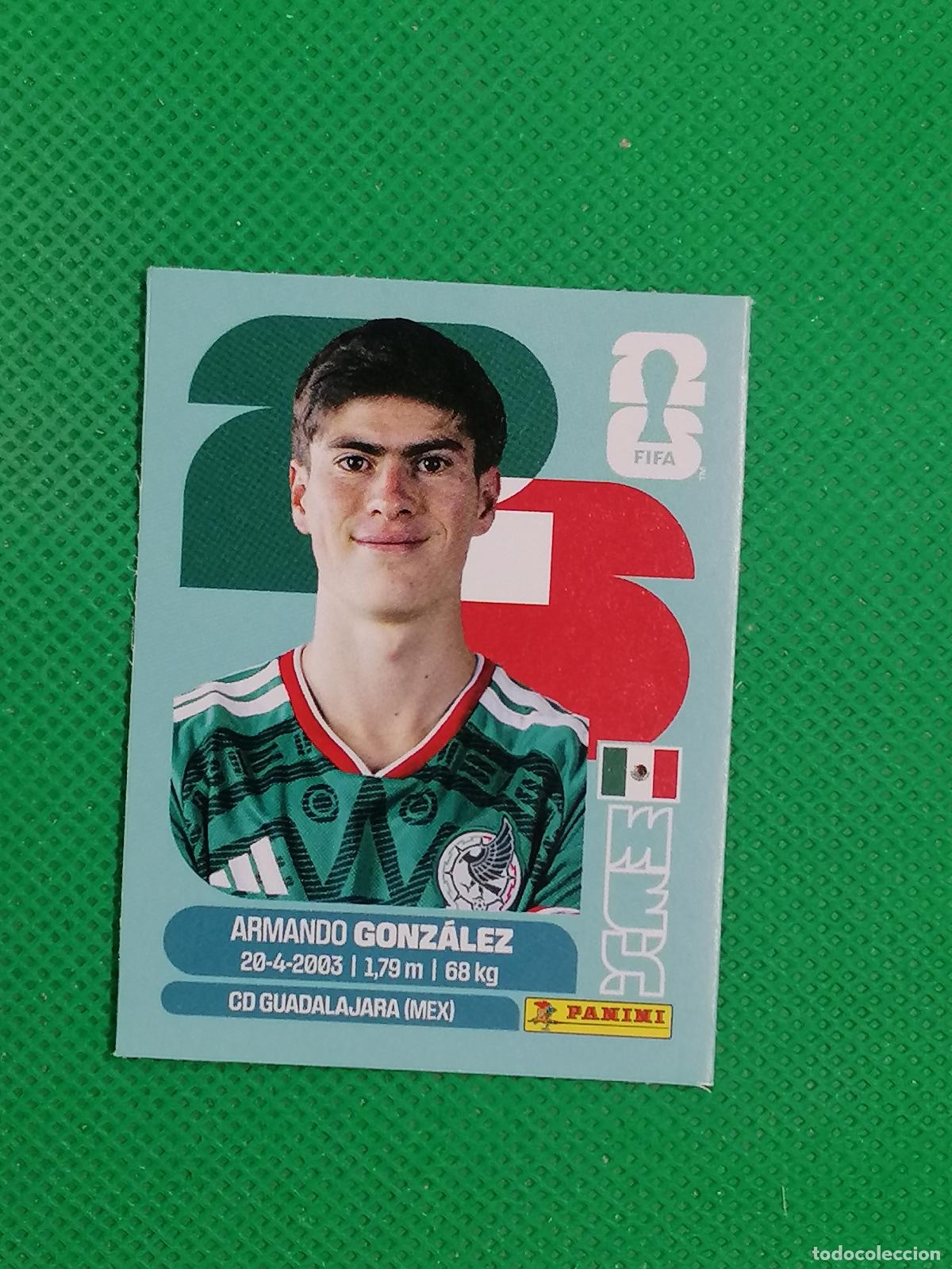 Cromos de f&uacute;tbol: ARMANDO GONZALEZ MEXICO MEX UPDATE SET ⚽ PANINI FIFA MUNDIAL WORLD CUP 26 2026 STICKER ⚽