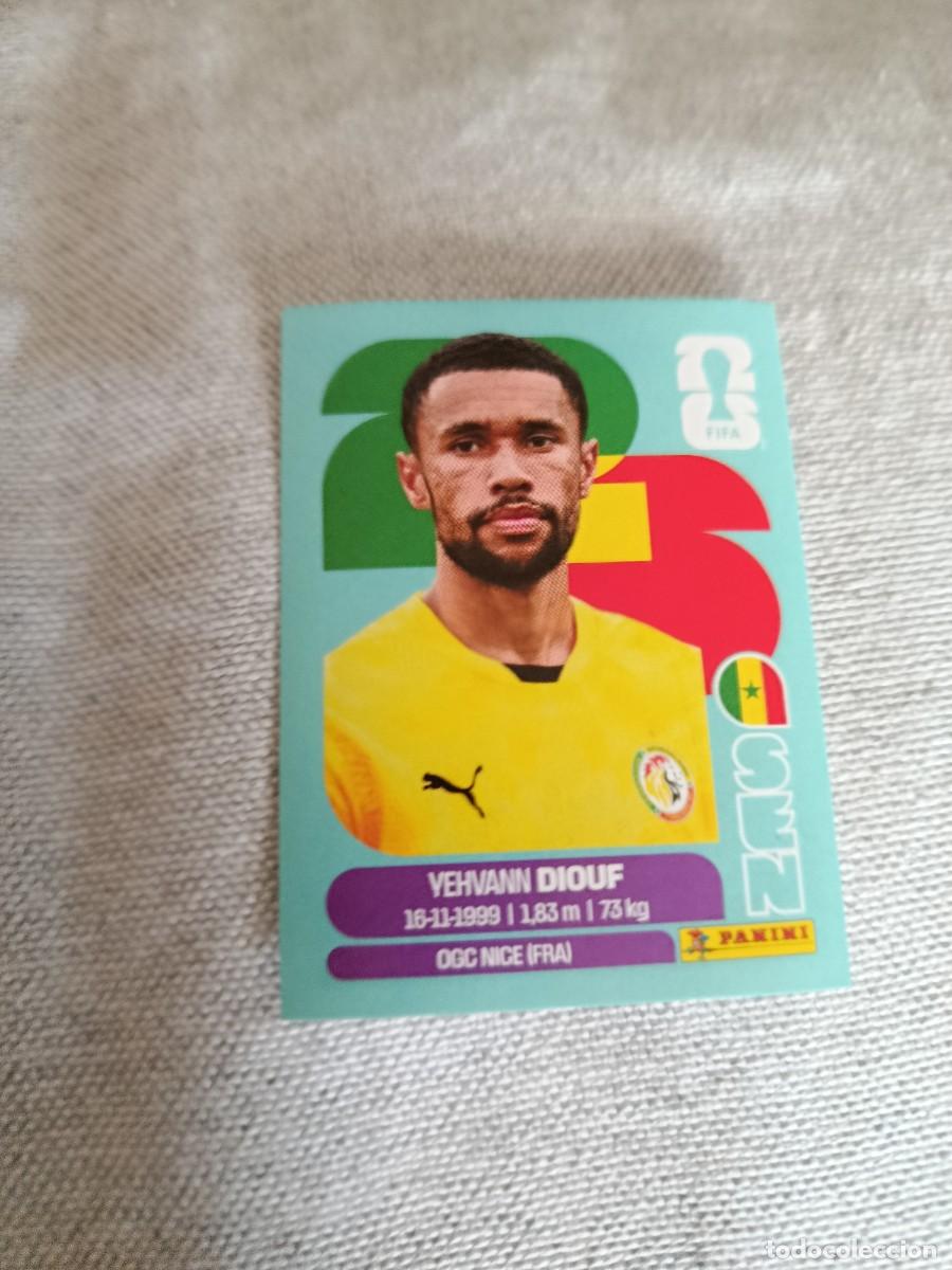 Cartes &agrave; collectionner de Football: Mundial Estados Unidos-Mexico-Canad&aacute; 2026. 3- Diouf. Senegal. Nunca pegado.