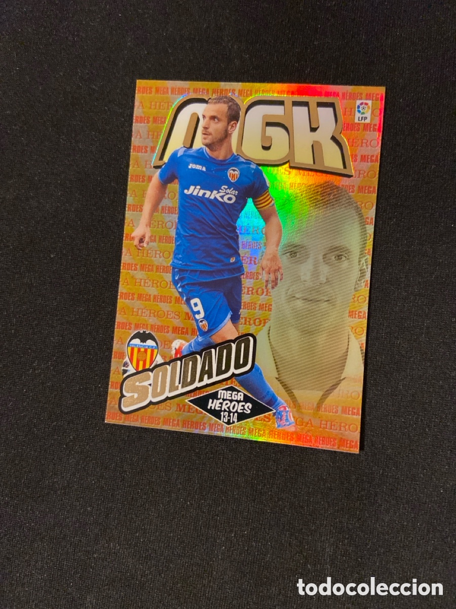 Cromos de f&uacute;tbol: SOLDADO 403 MEGA HEROES (VALENCIA)
