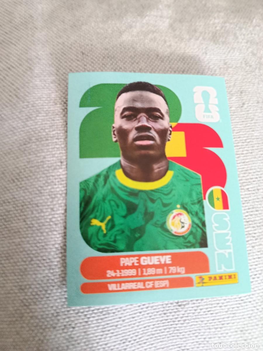 Cromos de Futebol: Mundial Estados Unidos-Mexico-Canad&aacute; 2026. 11- Pape Gueye. Senegal. Nunca pegado.