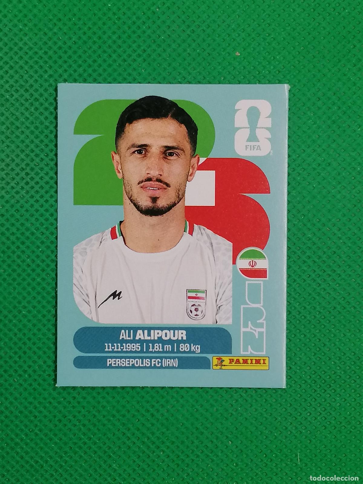 Cromos de Futebol: ALI ALIPOUR IRAN IRN UPDATE SET ⚽ PANINI FIFA MUNDIAL WORLD CUP 26 2026 STICKER ⚽