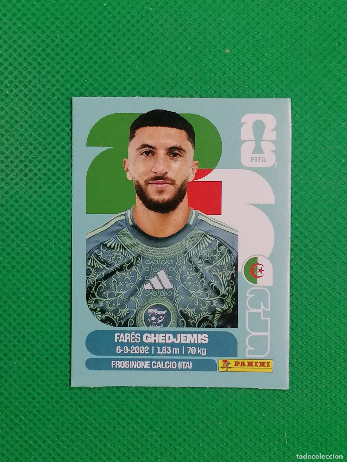 Cromos de Futebol: FARES GHEDJEMIS ALGERIA ALG UPDATE SET ⚽ PANINI FIFA MUNDIAL WORLD CUP 26 2026 STICKER ⚽