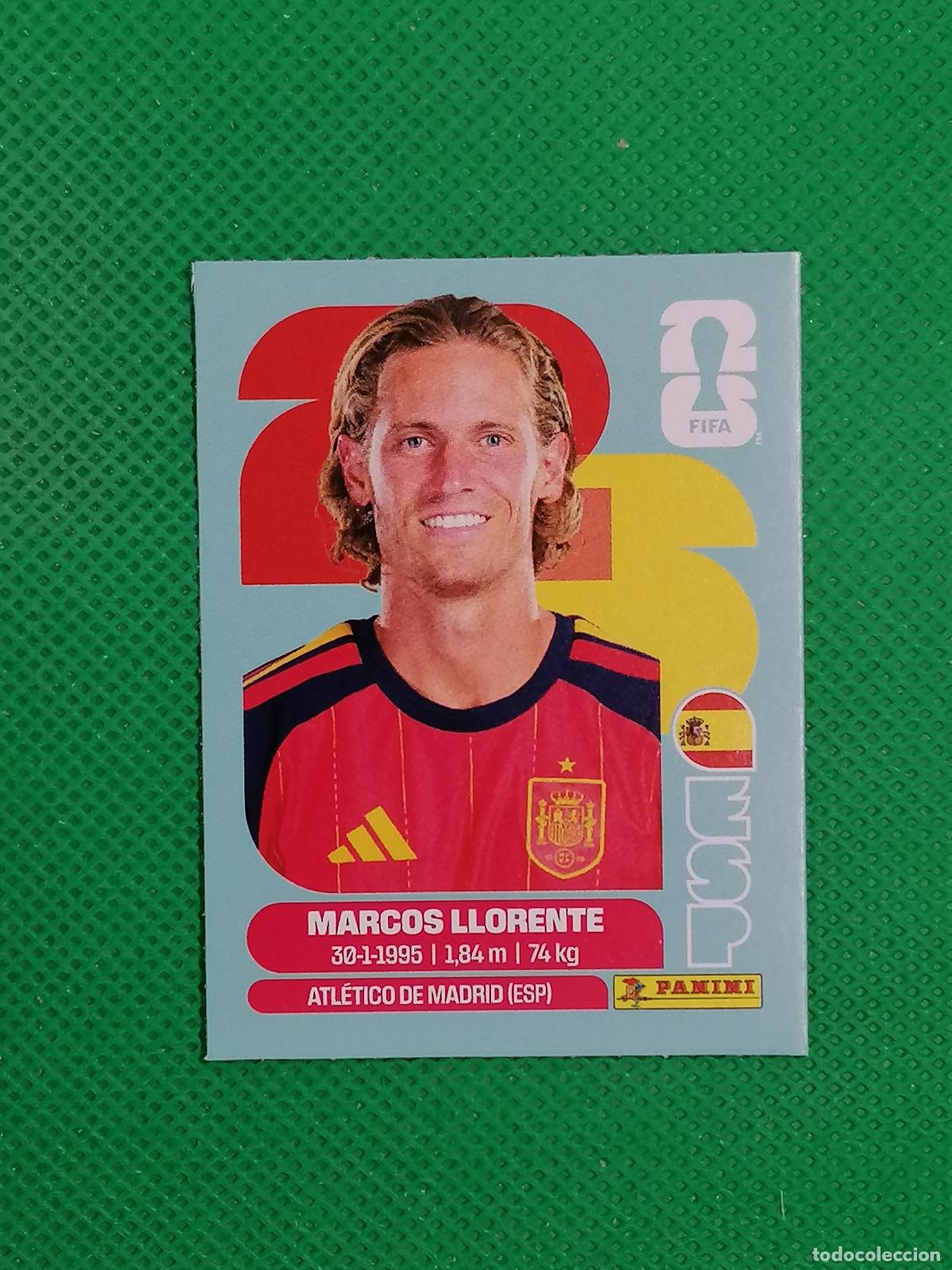 Cartes &agrave; collectionner de Football: MARCOS LLORENTE ESPA&Ntilde;A ESP UPDATE SET ⚽ PANINI FIFA MUNDIAL WORLD CUP 26 2026 STICKER ⚽