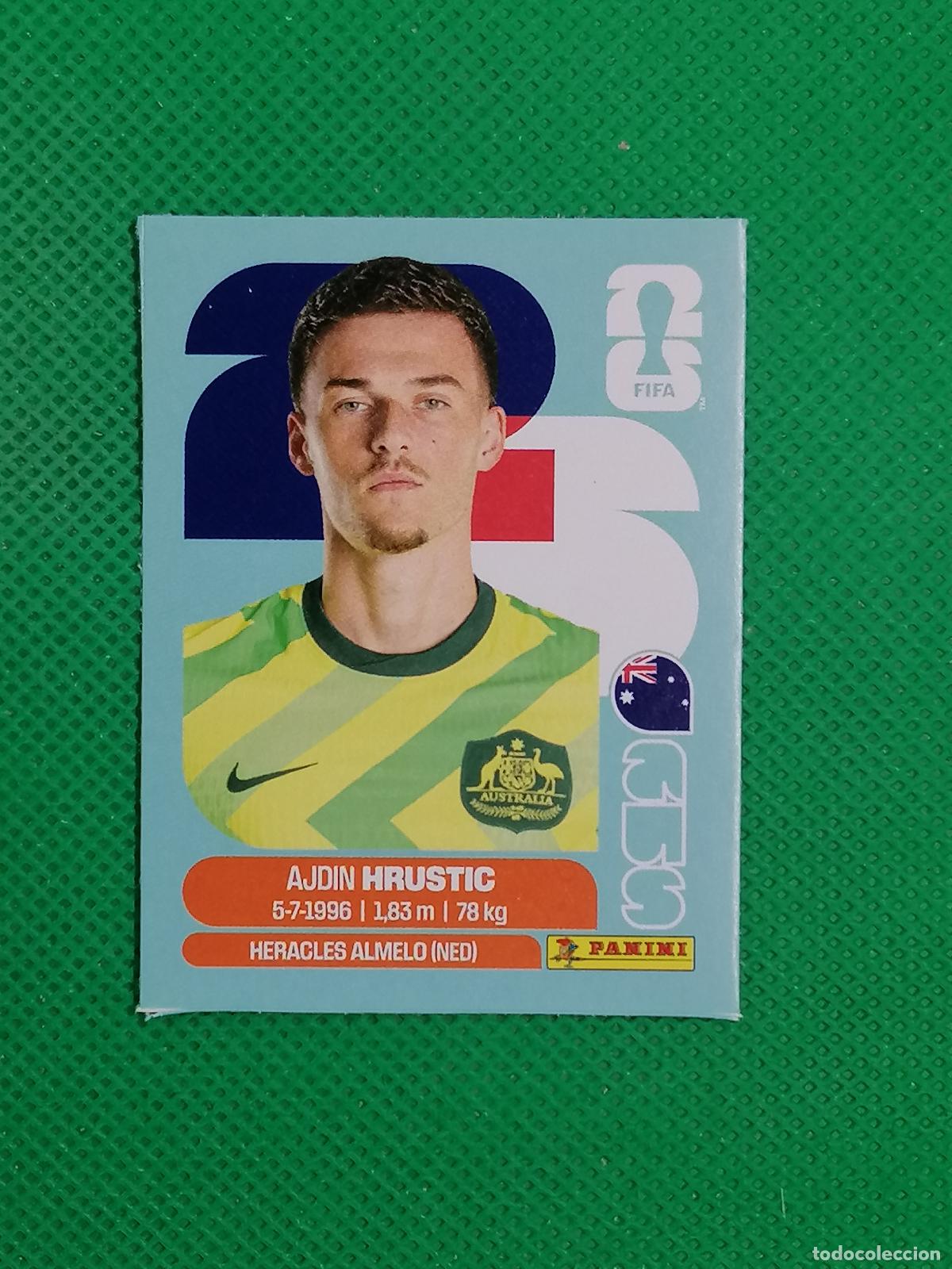 Cartes &agrave; collectionner de Football: AJDIN HRUSTIC AUSTRALIA AUS UPDATE SET ⚽ PANINI FIFA MUNDIAL WORLD CUP 26 2026 STICKER ⚽