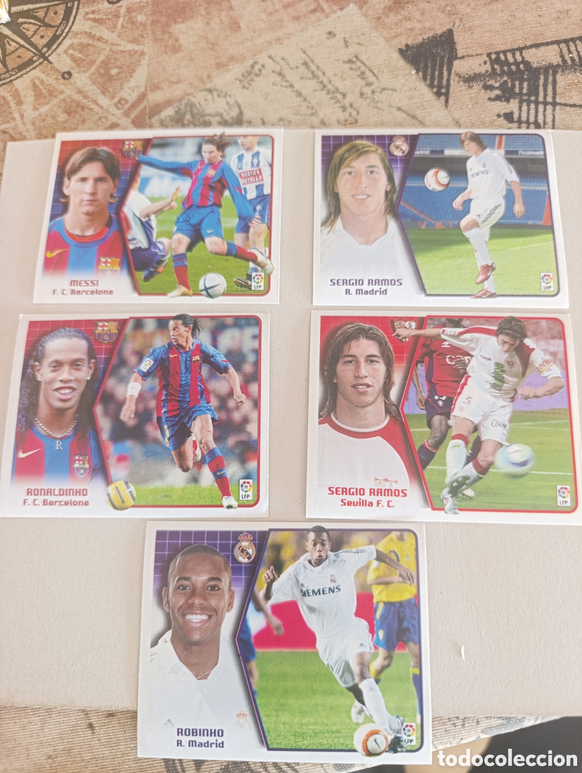 Cromos de Futebol: Lote 5 Cards Liga Este 2005-06