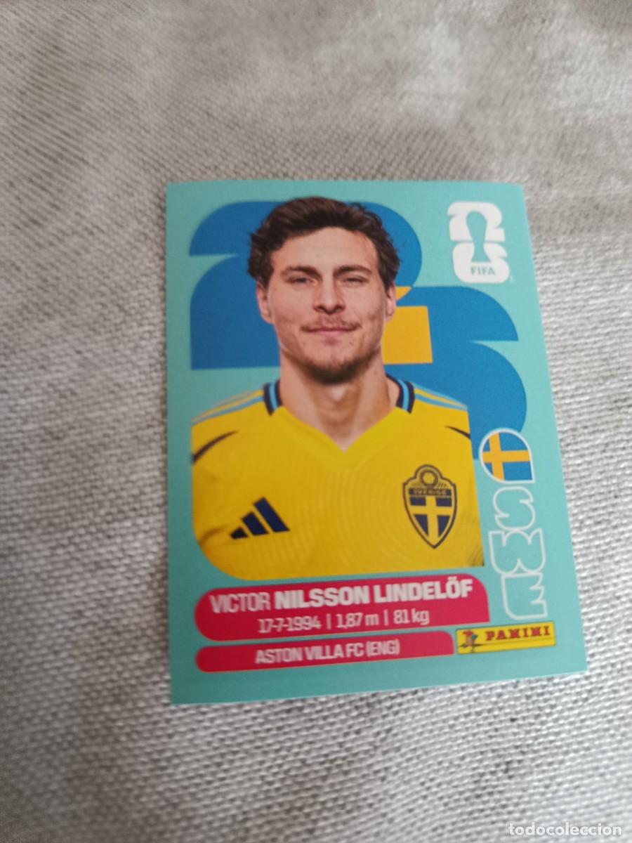 Cromos de f&uacute;tbol: Mundial Estados Unidos-Mexico-Canad&aacute; 2026. 6- Lindelof. Suecia. Nunca pegado.