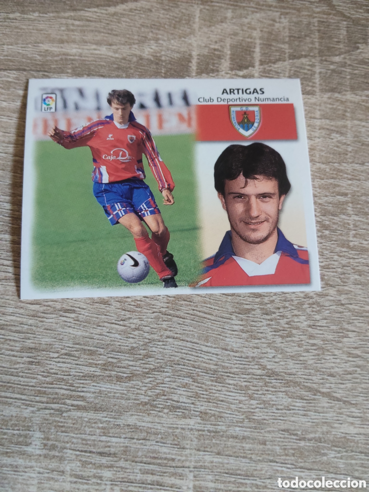 Cromos de f&uacute;tbol: Artigas baja Numancia liga 1999 2000 99 00 ediciones este nuevo
