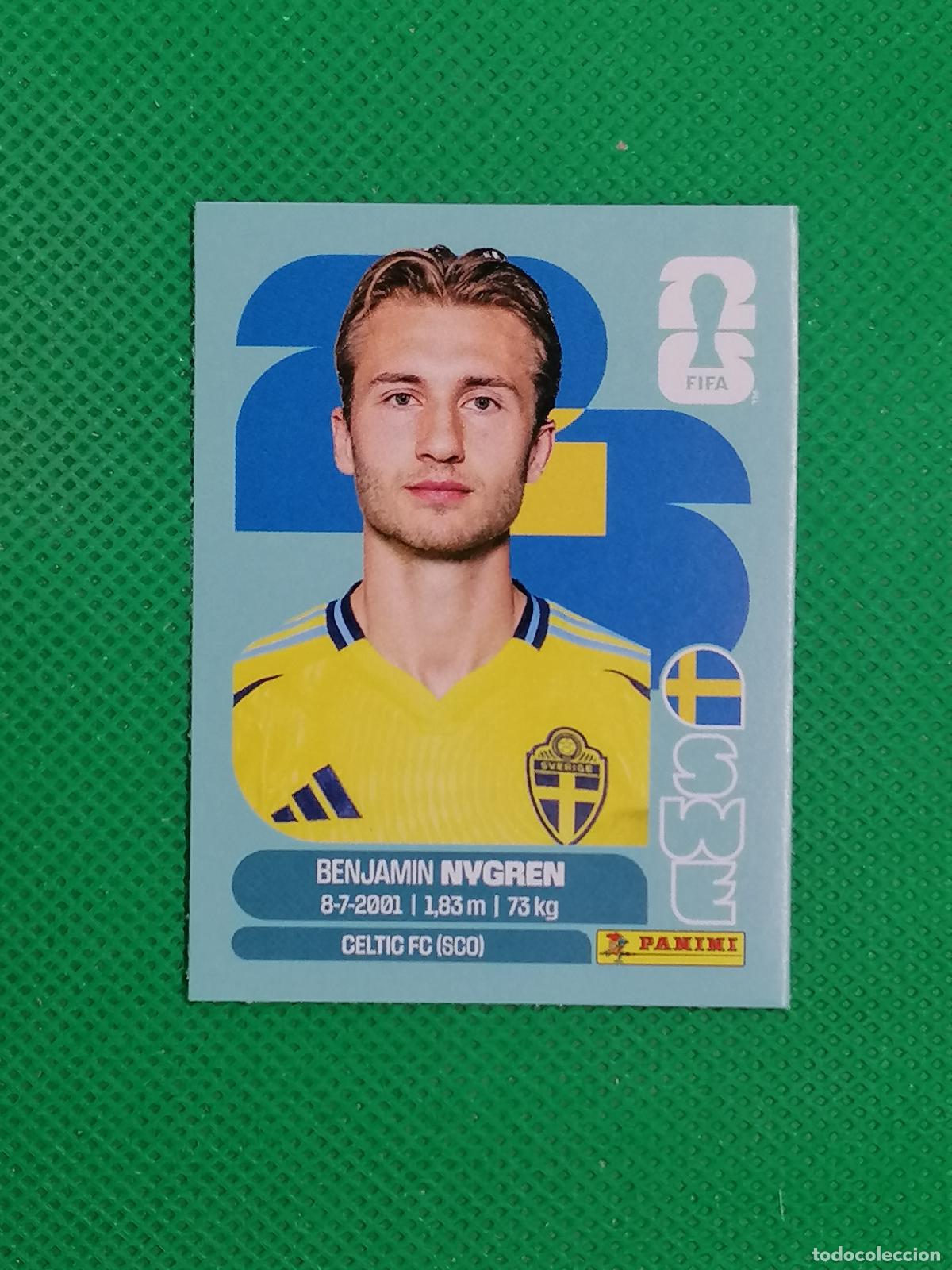 Cromos de f&uacute;tbol: BENJAMIN NYGREN SWEDEN SWE UPDATE SET ⚽ PANINI FIFA MUNDIAL WORLD CUP 26 2026 STICKER ⚽