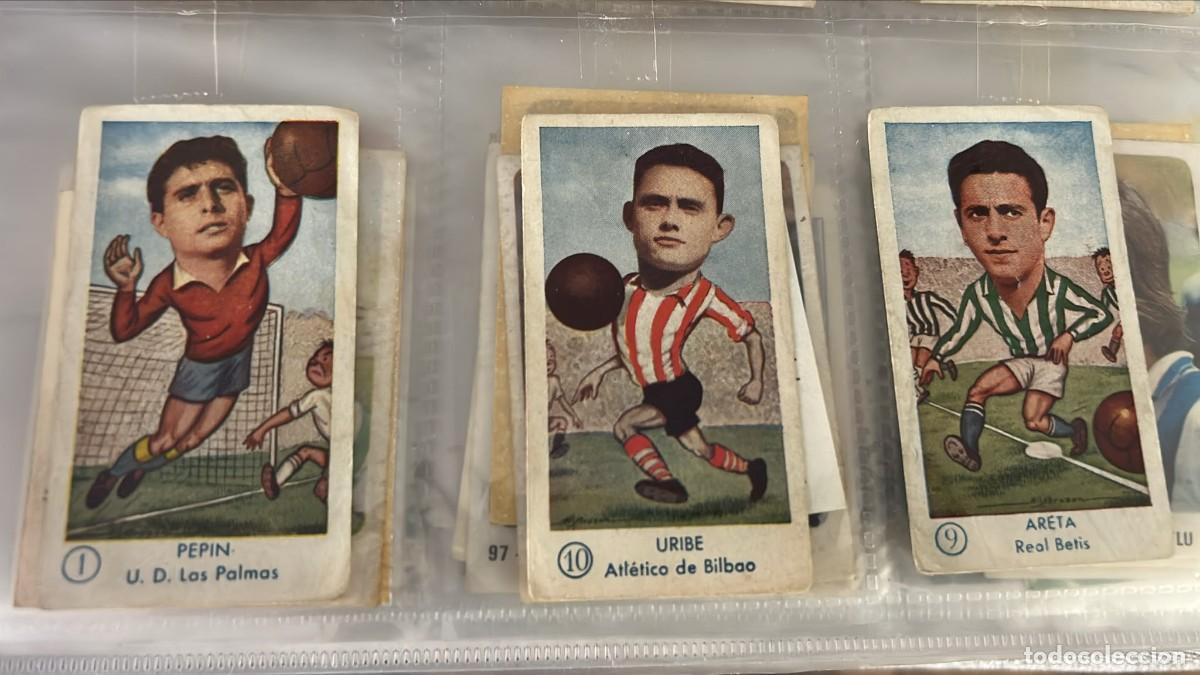 Cromos de f&uacute;tbol: CROMOS FUTBOL GRAFICAS EXCELSIOR CAMPEONATO 1958-1959