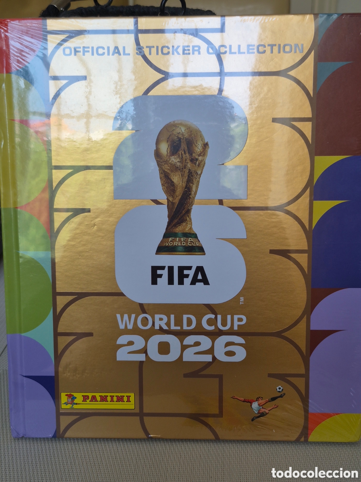 Cromos de f&uacute;tbol: MUNDIAL 2026 crumple one line