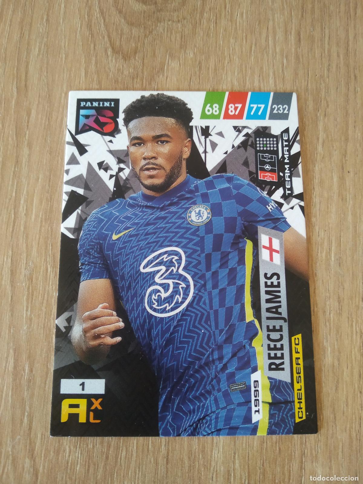 Fu&szlig;ball-Sticker: 1 REECE JAMES CHELSEA CROMO FUTBOL PANINI 21-22 ADRENALYN RISING STARS 2021-2022