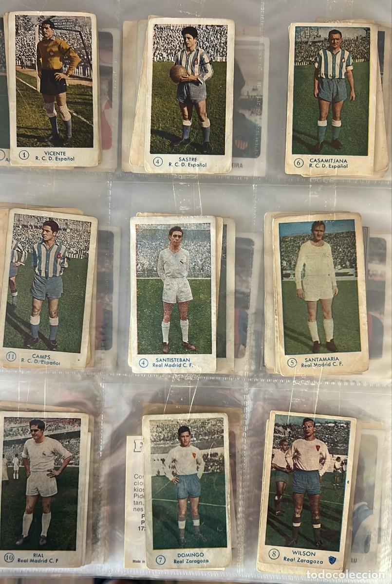 Cartes &agrave; collectionner de Football: CROMOS FUTBO ED BACHENDE SIN PEGAR 1957-58 LOTE 39 CROMOS + ALGUNO VARIADO
