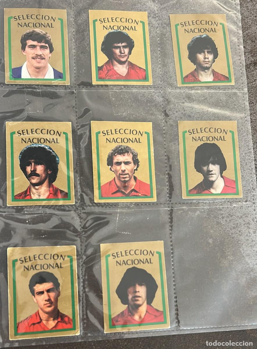 Cartes &agrave; collectionner de Football: CROMOS ASES DE LA SELECCION ESPA&Ntilde;OLA PLADEMER 1982-83 LOTE 8 CROMOS