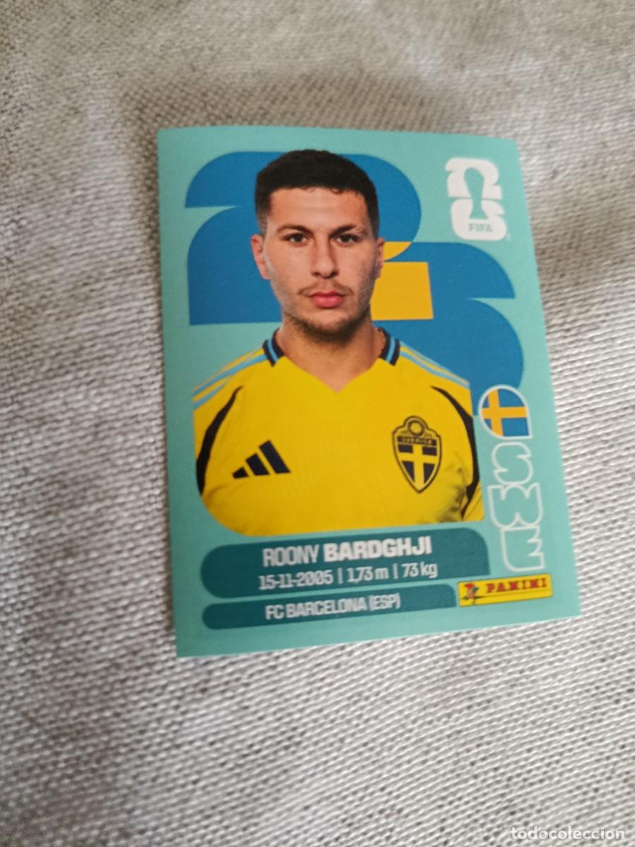 Cromos de Futebol: Mundial Estados Unidos-Mexico-Canad&aacute; 2026. 16- Roony. Suecia. Nunca pegado.